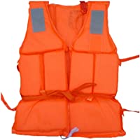 Rawisu 1 Pieza Chaleco Salvavidas Seguridad de natación Profesional con Silbato Deportes acuáticos Drifting Surf Naranja…